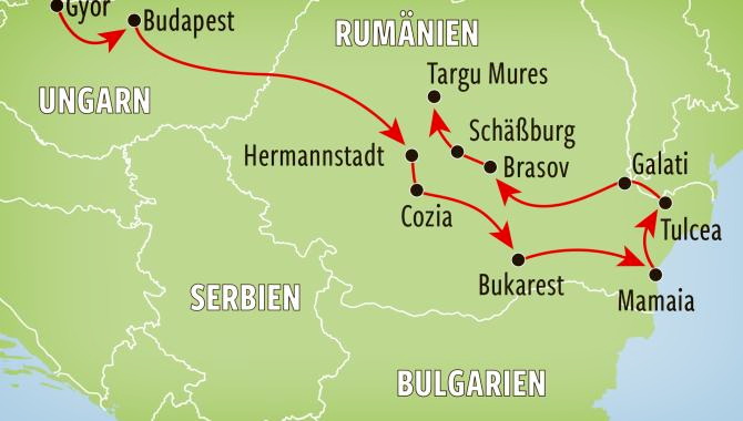 Urlaub Rumänien Reisen - Entdeckungsreise Schwarzes Meer & Donaudelta